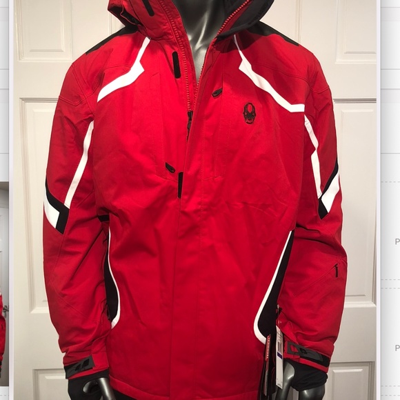 COPY - Spyder Mens Leader Jacket - Picture 3 of 11